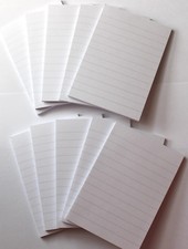 10 Notizblöcke Blöcke Blocks