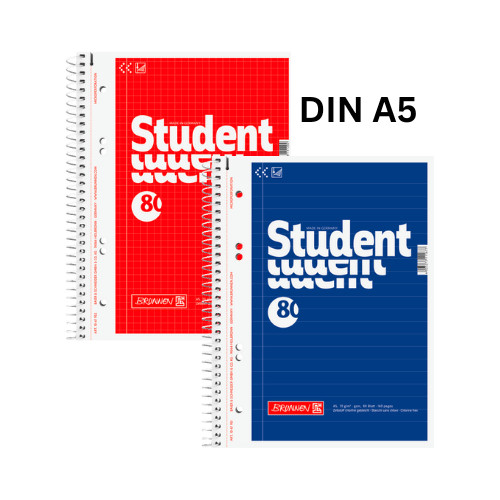 Brunnen collegeblock din - din, a5