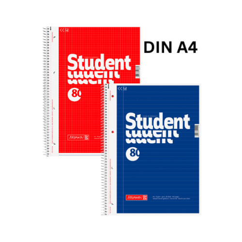 Collegeblock linien - a4, linien/