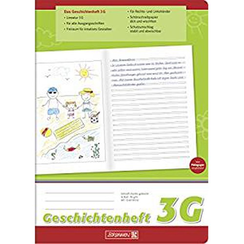 Geschichtenheft din a4 - 3g,