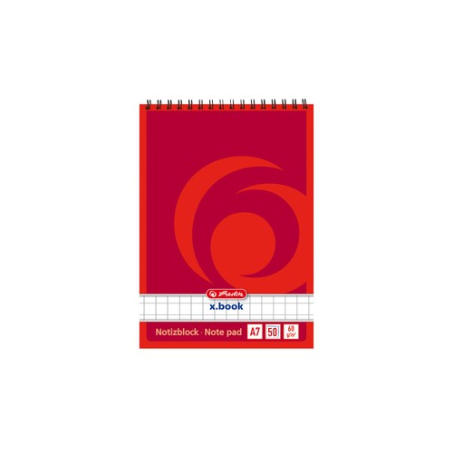 10x herlitz spiral notizblock - 10x, spiral-notizblock