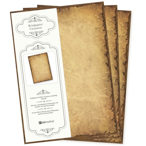 Briefpapier vintage retro - briefpapier,