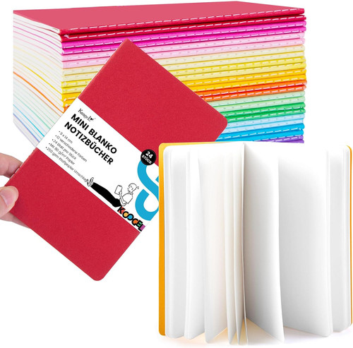 Mini notizbuch blanko 24 - blanko,