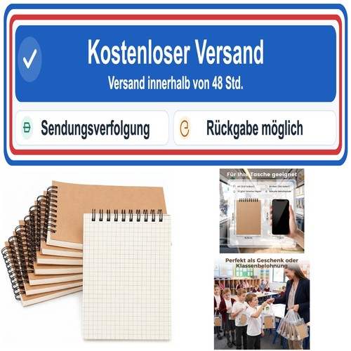 Hakacc notizblock kariert - a6,