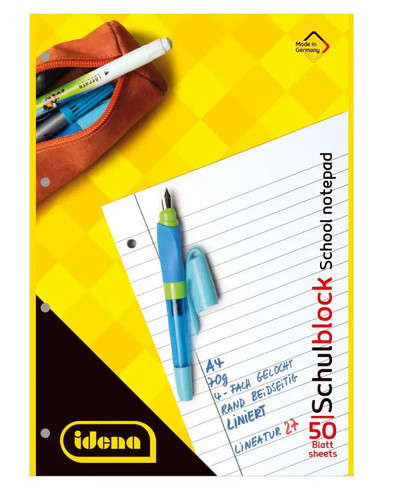 Idena schulblock liniert - idena,
