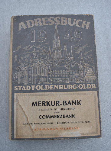 Adressbuch oldenburg 1949 - adressbuch,