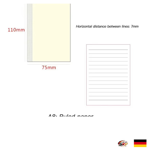Notizbuch einlagen b6 - notizbuch,